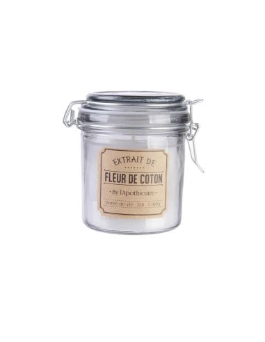 Bougie Parfumée en Bocal d'Apothicaire / 1 Mèche