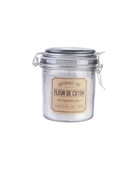 Bougie Parfumée en Bocal d'Apothicaire / 1 Mèche