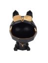 Sculpture Bulldog Noir à  Lunettes Vide Poche / Hauteur 23 cm
