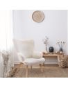 Fauteuil cosy imitation fourrure Helsinki