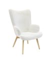 Fauteuil cosy imitation fourrure Helsinki