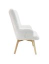 Fauteuil cosy imitation fourrure Helsinki