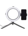 Lampe LED avec Trépied pour Smartphone - Dimensions : 27 x 36 x 50,5 cm