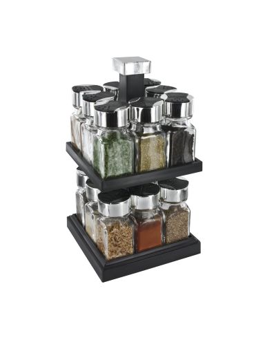Carrousel à Épice Tournant à 2 Étages - Dimensions : 29 x 16 x 16 cm