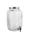 Fontaine à Boisson en Verre / Contenance 8L / 20,2 x 19,8 x 31,6 cm