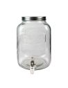 Fontaine à Boisson en Verre / Contenance 8L / 20,2 x 19,8 x 31,6 cm