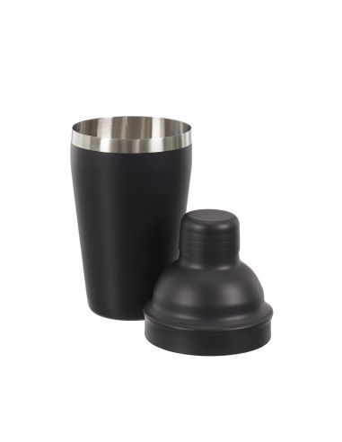 Accessoire de Cuisine / Kit à Cocktail Noir avec 4 Accessoires / Matière : Métal et Acier Inoxydable