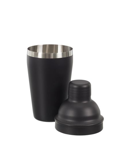 Accessoire de Cuisine / Kit à Cocktail Noir avec 4 Accessoires / Matière : Métal et Acier Inoxydable