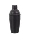 Accessoire de Cuisine / Kit à Cocktail Noir avec 4 Accessoires / Matière : Métal et Acier Inoxydable