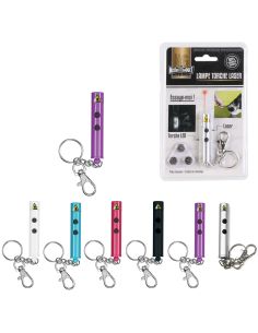 PORTE-CLES LAMPE TORCHE LASER M48