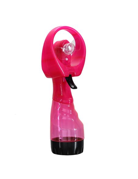 Ventilateur Brumisateur 25 cl  - Dimensions : 9 x 8 x 27 cm
