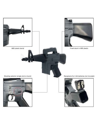 Réplique airsoft Baby M16 AEG (Farsan)