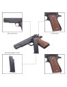 Pack airsoft G.13 style 1911 (Galaxy)
