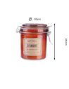 Bougie Parfumée en Bocal d'Apothicaire / 1 Mèche
