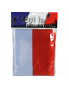 Cape fan drapeau français, env. 87 x 150 cm, en sachet poly avec surmontoir