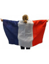 Accessoire du Supporter / Cape Drapeau Français / Matière: Tissu / Taille Unique