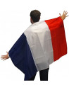 Accessoire du Supporter / Cape Drapeau Français / Matière: Tissu / Taille Unique