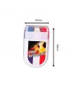 Accessoire du Supporter / Maquillage 3 couleurs à l'effigie du drapeau français / Drapeau France / Environ 6 cm