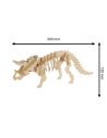 Puzzles 3D / Squelette de Dinosaure en bois à monter / Dimensions: 30 x 12 cm