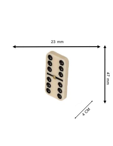 Jeu de Société / Jeu de domino / 28 pièces / Boite en Métal