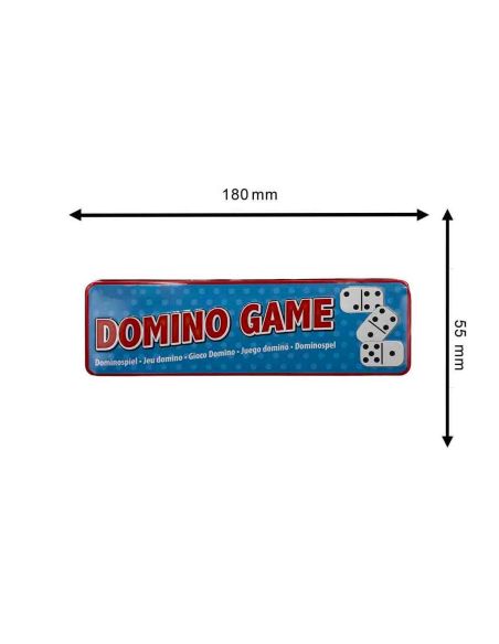 Jeu de Société / Jeu de domino / 28 pièces / Boite en Métal