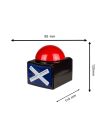 Accessoire pour Quizz / Buzzer Lumineux et Sonore /  Dimensions : 12 x 9,5 x 11 cm