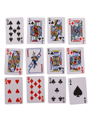 OIUAVYR 1 Pièce Jeux de Cartes, Mini Jeu de 54 Cartes, Mini Jeu de Cartes, Jeux de Poker Miniature, Jeux en Classe et Jeux en Famille, Facile à Transporter et Adapté à