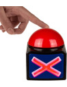 Accessoire pour Quizz / Buzzer Lumineux et Sonore /  Dimensions : 12 x 9,5 x 11 cm