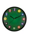 Horloge Murale avec Motif Billard / Diamètre : 30,5 cm