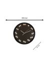 Horloge Murale avec Motif Dés à  jouer / Diamètre : 30,5 cm