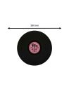 Set de Table / Lot de 4 Dessous de Plat Disque Vinyle / Couleurs : Rose, Bleu, Vert, Jaune / Dimension : 