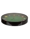 Horloge murale, Billard, D : env. 30,5 cm, pour 1 mignon batterie (AA), en boîte de couleur