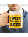 Mug XL "I Wish This Was a Beer" - Dimensions : 15 x 12,5 cm