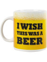 Mug XL "I Wish This Was a Beer" - Dimensions : 15 x 12,5 cm
