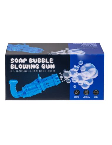 Jouet Enfant / Mitrailleuse à Bulles / Dimensions: 19 x 9,5 x 6,7 cm