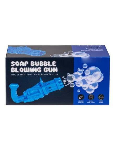 Jouet Enfant / Mitrailleuse à Bulles / Dimensions: 19 x 9,5 x 6,7 cm