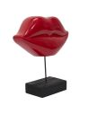 DECO A POSER BOUCHE ROUGE H20CM M6