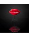 DECO A POSER BOUCHE ROUGE H20CM M6