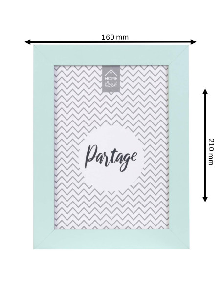 Cadre Photo avec Pied 3 Couleurs au Choix / Couleur: Blanc, Gris, Turquoise / Dimensions: 16 x 21 cm