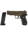 Réplique airsoft G.26 style P226 Tan (Galaxy)