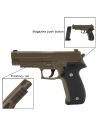 Réplique airsoft G.26 style P226 Tan (Galaxy)