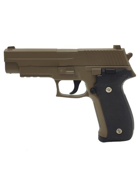 Pack réplique airsoft G.26 style P226 Tan (Galaxy)