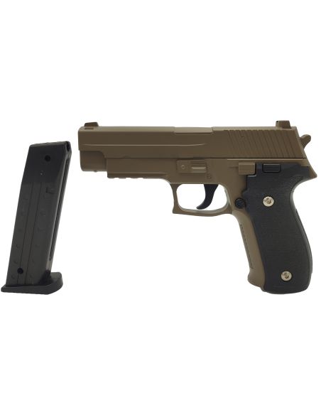 Pack réplique airsoft G.26 style P226 Tan (Galaxy)