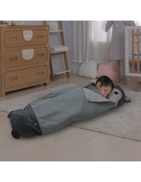 Sac de Couchage Loup avec Oreiller Intégré / Dimensions : 50 x 130 cm