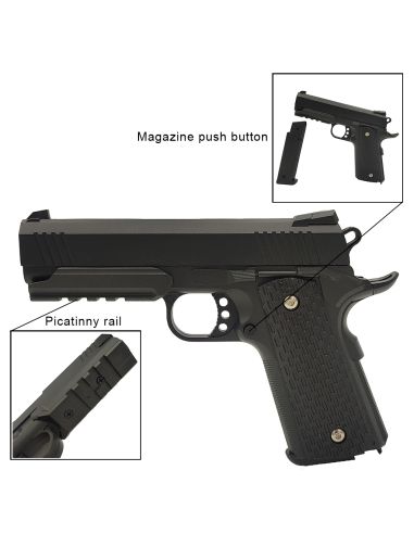 Pack réplique airsoft style Hi-Capa 4.3 (Galaxy)