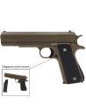 Réplique airsoft Style 1911 Tan (Galaxy)