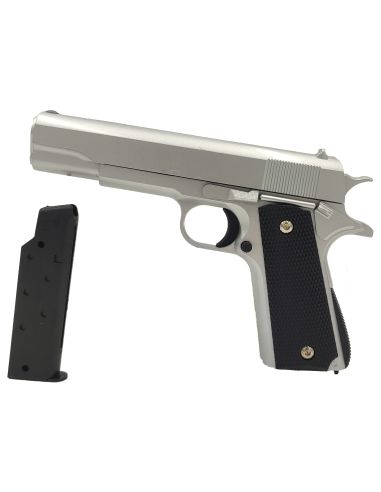 Réplique airsoft Style 1911 Silver (Galaxy)