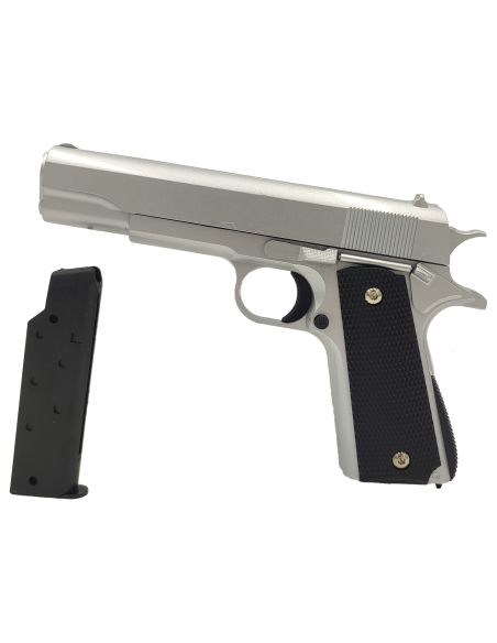 Réplique airsoft Style 1911 Silver (Galaxy)