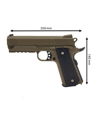 Pack réplique airsoft style Hi-Capa 4.3 (Galaxy)