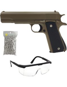 Pack réplique airsoft Style 1911 Tan (Galaxy)